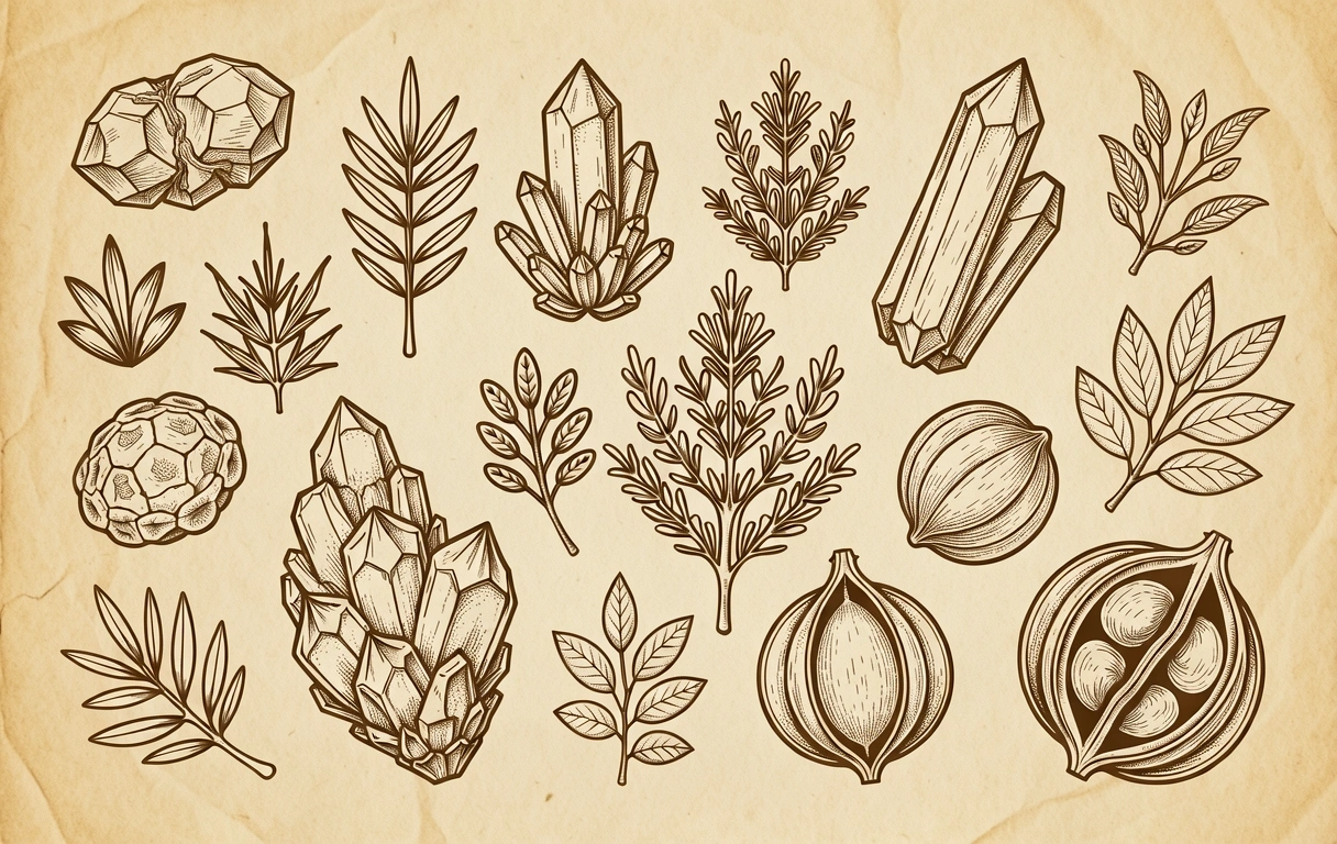 Natural Mineral Selection